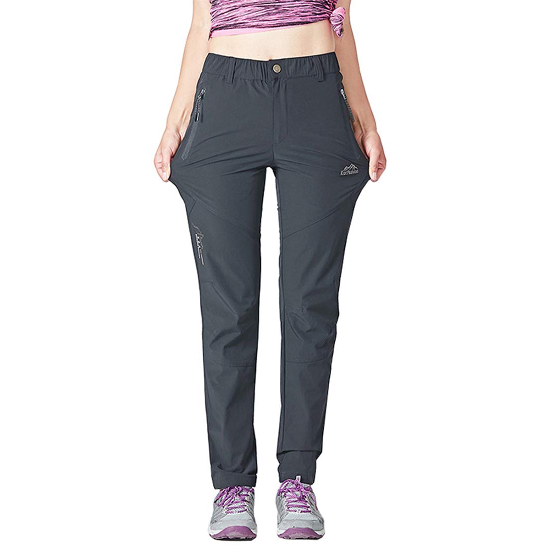 Donhobolightweight Walking Trousers Womens Quick Dry Outdoor