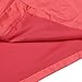 Arshiner Little Kid Waterproof Hooded Coat Jacket Outwear Raincoat,Red,Size 120