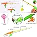 LITOON Fishing Toys Set Bath Toys Magnetic Fishing Toys, Fishing Games For Child Learning Education Toys For Kids Boys Girls Toddlers 39 PCS
