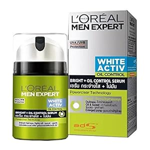 L’Oreal Paris Men Expert White Activ Oil Control Fluid, 50ml
