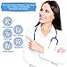 Nicefeel Upgrade UV Sterilize Water Flosser, Quiet Design 1000ml High-Volume 10 Adjustable Presure Countertop Denten Oral Irrigator with 7 Multifunctional Tips for Family FDA Approved