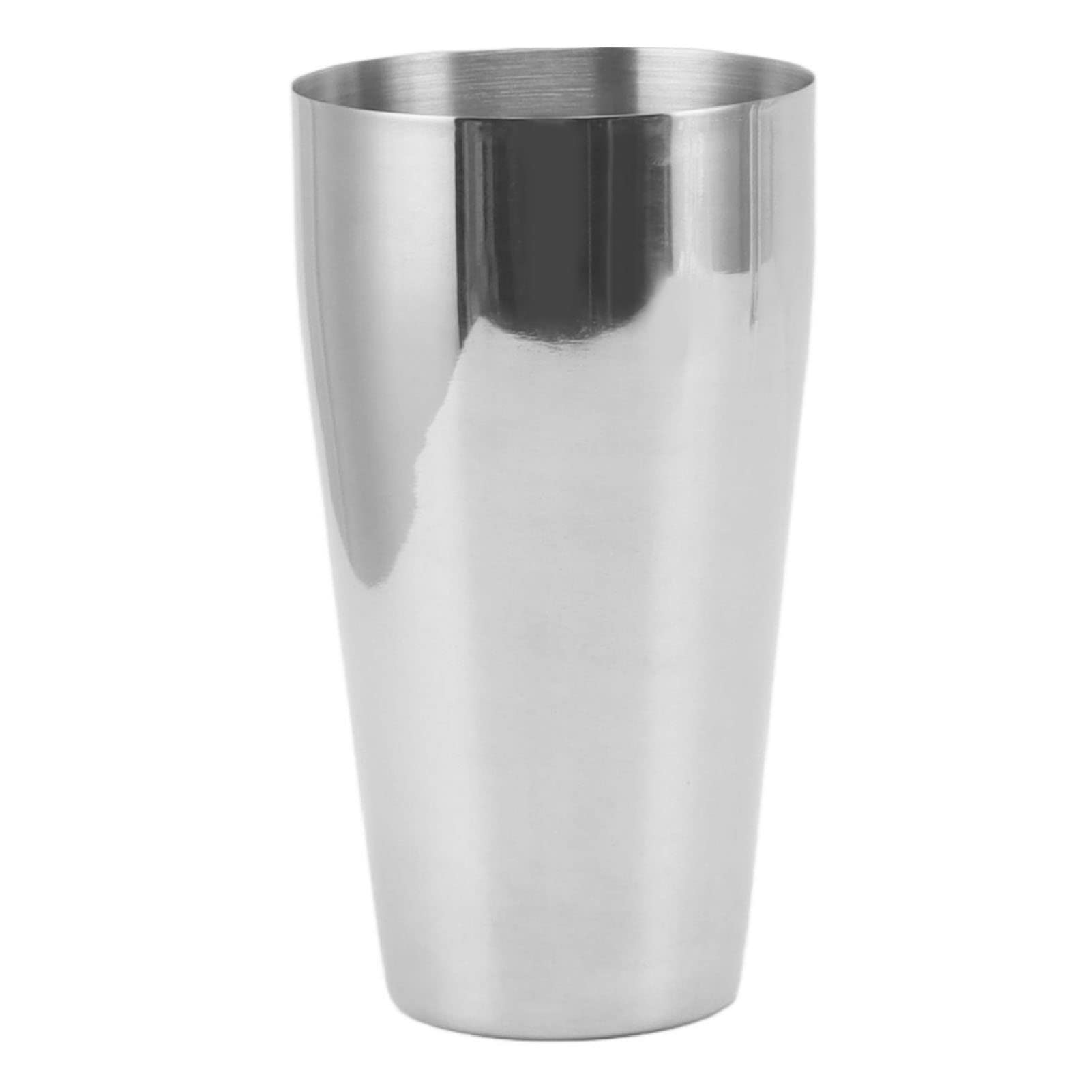 Stainless Steel Malt Milkshake Ice Cream Mixer Mixing Cup, Stainless Steel Unbreakable Wine Glasses, Ice Cube Maker Cup, Stackable Metal Cups for Travel Bar