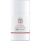 EltaMD UV Stick Sunscreen for Face and Body, Mineral SPF 50+ Face Stick Sunscreen with Zinc Oxide For Kids and Adults, Sensitive Skin
