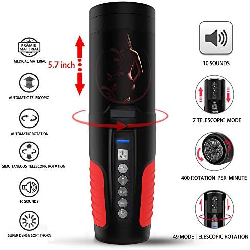 2019 Male Full Automatic Cup Sucking Electronic Man's Toy Large Size Massage Cup Best Gift