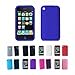 Apple iPhone 3G 3Gs 8GB 16GB 32GB Textured Silicone Skin Case Cover, Deep Blue, One Size