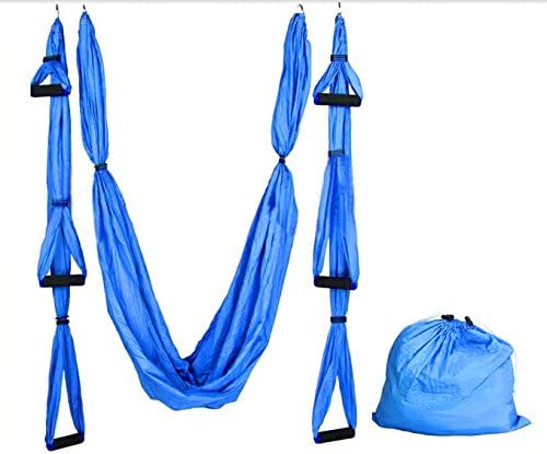 Syarin Anti-Gravity Inversion Therapy Parachute Flying Yoga Pilates Aerial Hammock Swing Trapeze Anti-Gravity Fitness