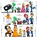 18 Piece Super Mario Bros Super Mary Princess, Turtle, Mushroom, Orangutan , Super Mary Action Figures, 2