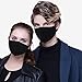 Fine dust mask, Anti-dust Flu Protection Best Warm Windproof Mask - 100% Cotton Face Masks Comfy Respirator - Mouth Masks Anti Pollution Washable Reusable Pollen Masks for Men Women 2 Pieces