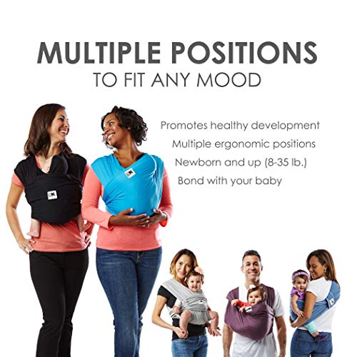 image for Baby K'tan Original Baby Wrap Carrier, Infant and Child Sling - Simple