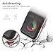 (2 Pack) Zeasine Compatible with Apple Watch Case 42mm Series 3/2, Compatible with Apple Watch Screen Protector, Compatible with iWatch Case