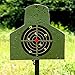 JingZhouYang Shooting Targets 6.5 Inch Self Adhesive Paper Reactive Splatter Targets Stickers 100 & 75 & 50 & 40 & 25 Pack for Gun Rifle Pistol Bb Gun Airsoft Pellet Gun Air Rifle