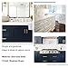 goldenwarm Brushed Brass Cabinet Handles Drawer Pulls and Knobs 5 Pack - LSJ12GD76 Stainless Steel 3 in Bar Handle Knob Pull Fine-Brushed Satin Gold Furniture Hardware