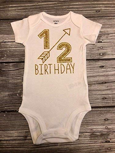 6 month birthday shirt