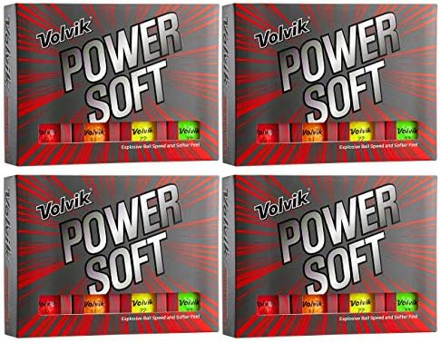 Volvik Power Soft Explosive Ball Speed Golf Balls 4 Dozen Bundle Gift Set Volvik Power Soft Explosive Ball Speed Golf Balls 4 Dozen Bundle Gift Set