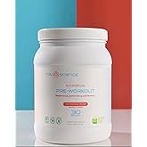 Tru Science Alchemical Pre-Workout Supplement, Watermelon Splash, 30 Servings with Natural Caffeine, Beta Alanine, Creatine, and Amino Acids for Focus and Performance