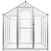 Tidyard Outdoor Indoor Large Bird Cage Aviary Pet House Aluminium 72″x70.1″x76.4″thumb 4