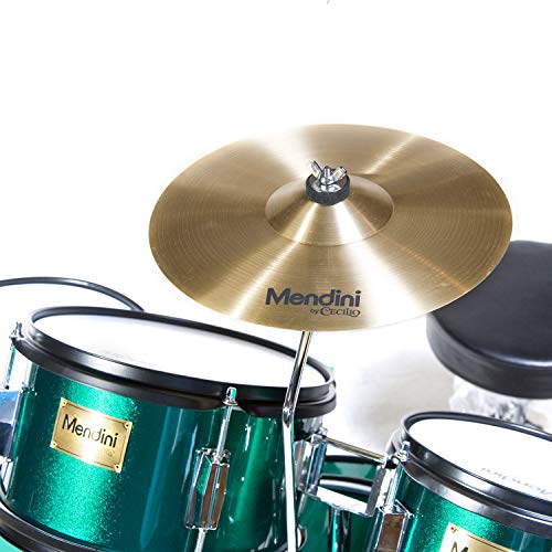 Mendini By Cecilio Kids Drum Set Starter Drums Kit with Bass, Toms