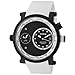 red line Men's 50037-BB-01-WHT Specialist World Time Black Dial White Silicone Watch