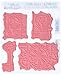 Stampers Anonymous Tim Holtz Cling Rubber Stamp Set, 7 by 8.5-Inch, Industrial Blueprint
