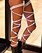 iHeartRaves Light Up LED Leg Wraps for Raves Costumes - Non-Slip Garter Ribbons