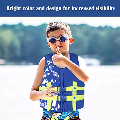IvyH Kids Swimming Vest - Children Kids Float Jacket Vest Swimming Training Floating Swimsuit Buoyancy Swimwear Swimming Aid Vest
