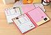 ONOR-Tech Lovely Cute Cartoon Post-It Note Bookmarker Sticky Notes Memo Note for Women