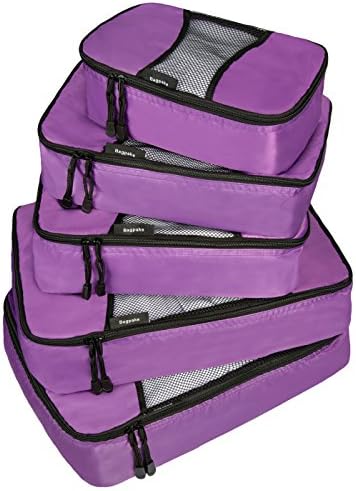 Bagpake 5 Set Packing Cubes-Travel Luggage -2 Extra large,2 Medium,1 Small