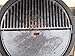 Half Moon Cast Iron Reversible Griddle for Large Big Green Egg and 18-Inch Kamado Grills