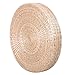Eshow Japanese Straw Cushion Tatami Floor Cushion Japanese Style Handcratfed Wicker Mat Futon Flat Meditation Cushion Zabuton Japanese Floor Pillow Eco-friendly and Breathable