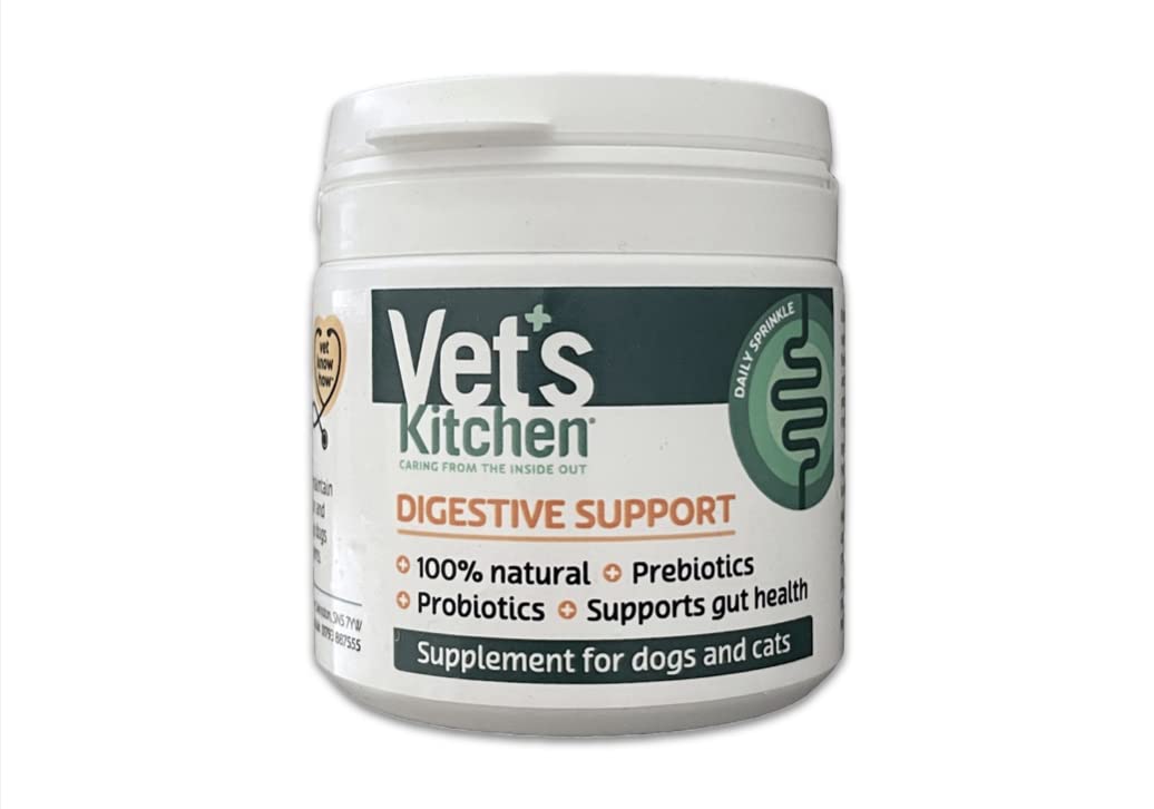 Vet's Kitchen Digestive Support Supplement Powder for Cats & Dogs 100g