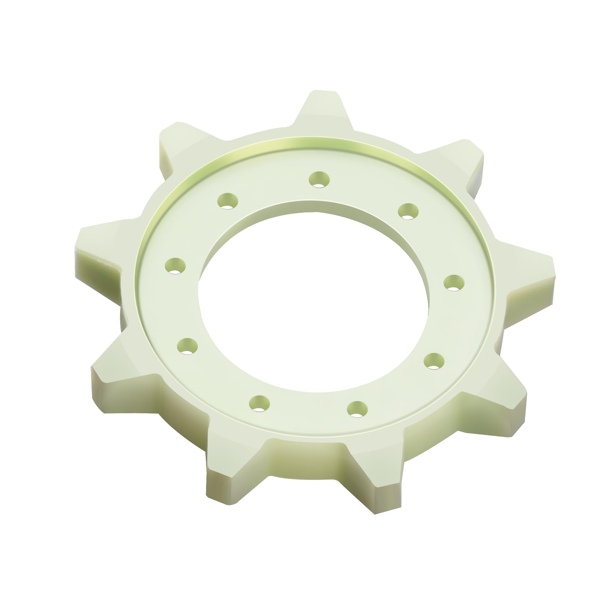 Photo 1 of 04-102 Track Drive Sprocket(Tooth:9;Pitch:1.97") Compatible with Moto-Ski/Ski-Doo Snowmobile(Moto-Ski Mirage/Nuvik/Spirit;Ski-Doo Alpine/Blizzard/Elan),Fit for Shaft with Welded Flanges-Position:Front