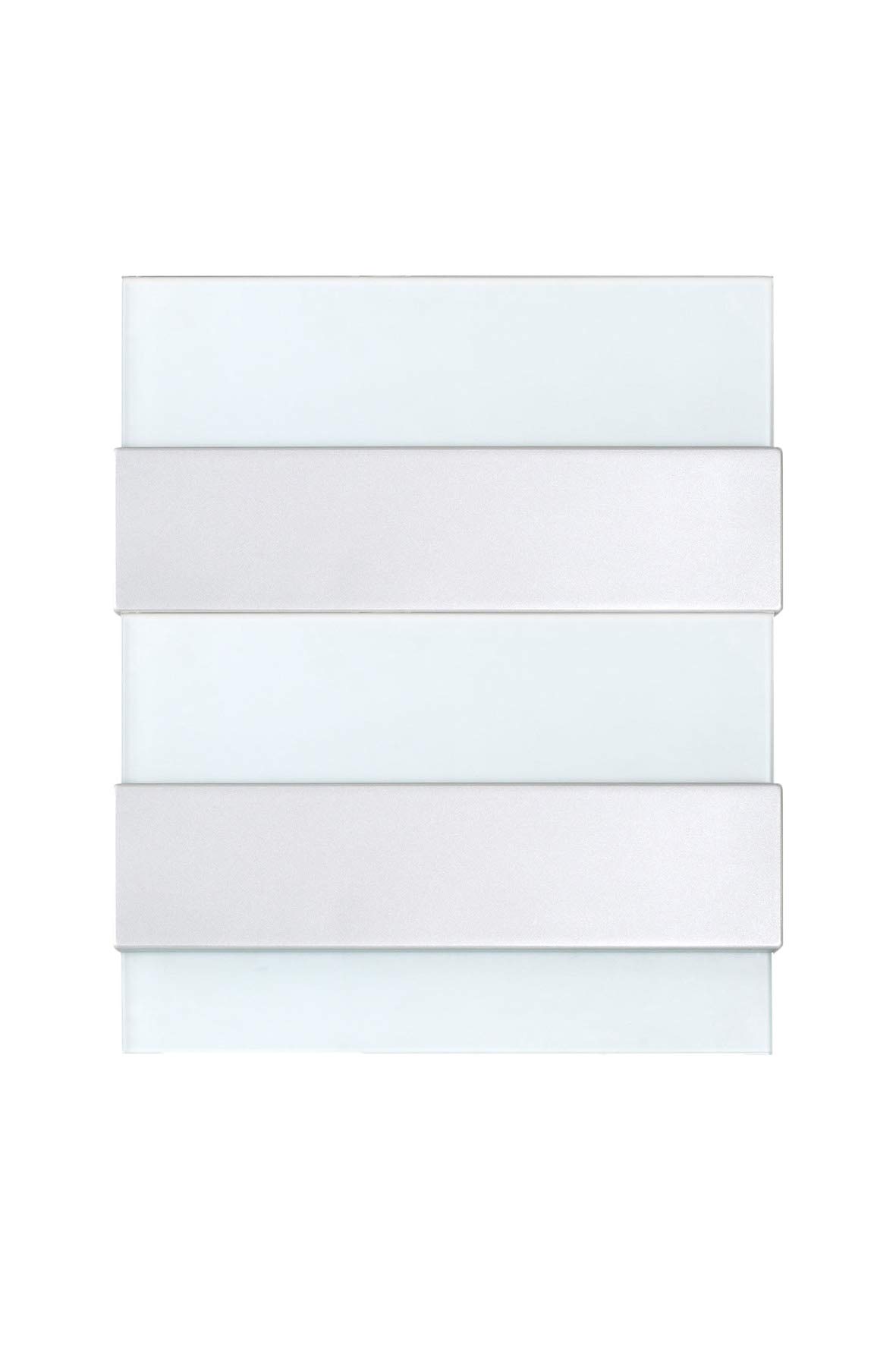 LATRANS Modern Delux Glass Distribution Board, 24 Modules, IP40, Flush-Mounted, Wall Installation, Fuse Box, 85150