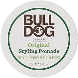 BULLDOG Original Hair Styling Pomade for Men 75 g Shine Finish Firm Hold
