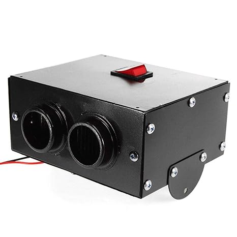 Coseyil Auto LKW Heizlüfter Heizung Wärmer Windschutzscheibe Defroster Demister Fan Auto Heizung Defroster Universal DC 12 V 