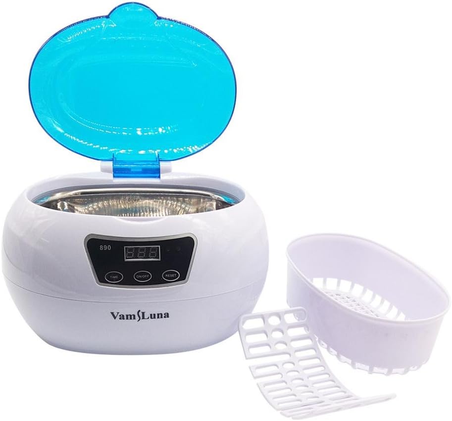 Nail Sterilizer 600ml Ultrasonic Cleaner Disinfection Nail