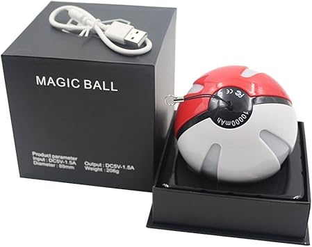 Powebank 10000mAh Pokeball Pokemon: Amazon.es: Electrónica