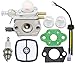 Carburetor for Echo Trimmer - C1U-K29 C1U-K47 C1U-K52 SRM2100 SRM2110 SHC1700 SHC2100 with Repower Kit for Power Pruner Trimmer - Repalces Zama Carburetor Kit