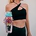 Live Infinitely 32 oz. Infuser Water Bottles - Featuring a Full Length Infusion Rod, Flip Top Lid, Dual Hand Grips (Teal, 32 oz)