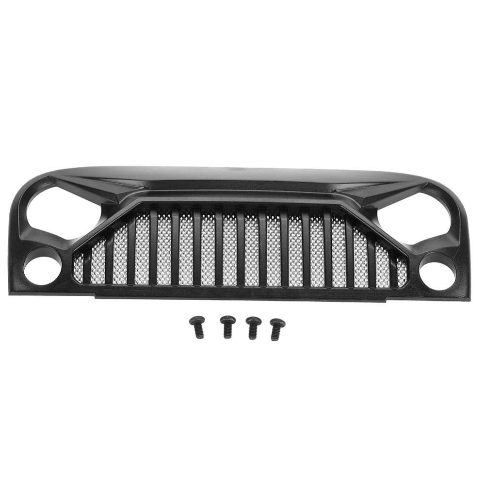 Tbest Grill Body, 1:10 RC Car Grill Cover RC Crawler Grill Protector Shell with M2.5 Screws Car Model Accessories