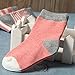 Kk 100 Unisex-baby Newborn 4-pack Colorful Socks (6-12Months, Pink series)
