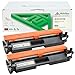 MOTIONTREND Compatible Toner Cartridge Replacement for HP 17A CF217A (Black, 2-Pack)