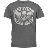 Old Glory Men's Lynyrd Skynyrd Biker Patch T-Shirt