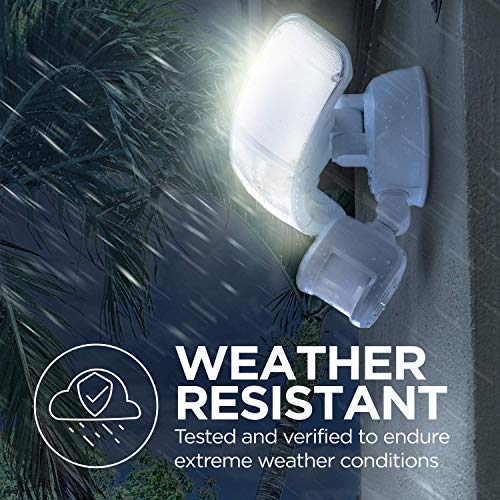 Home Zone Security Motion Sensor Light Ultra Bright 3 Head Outdoor