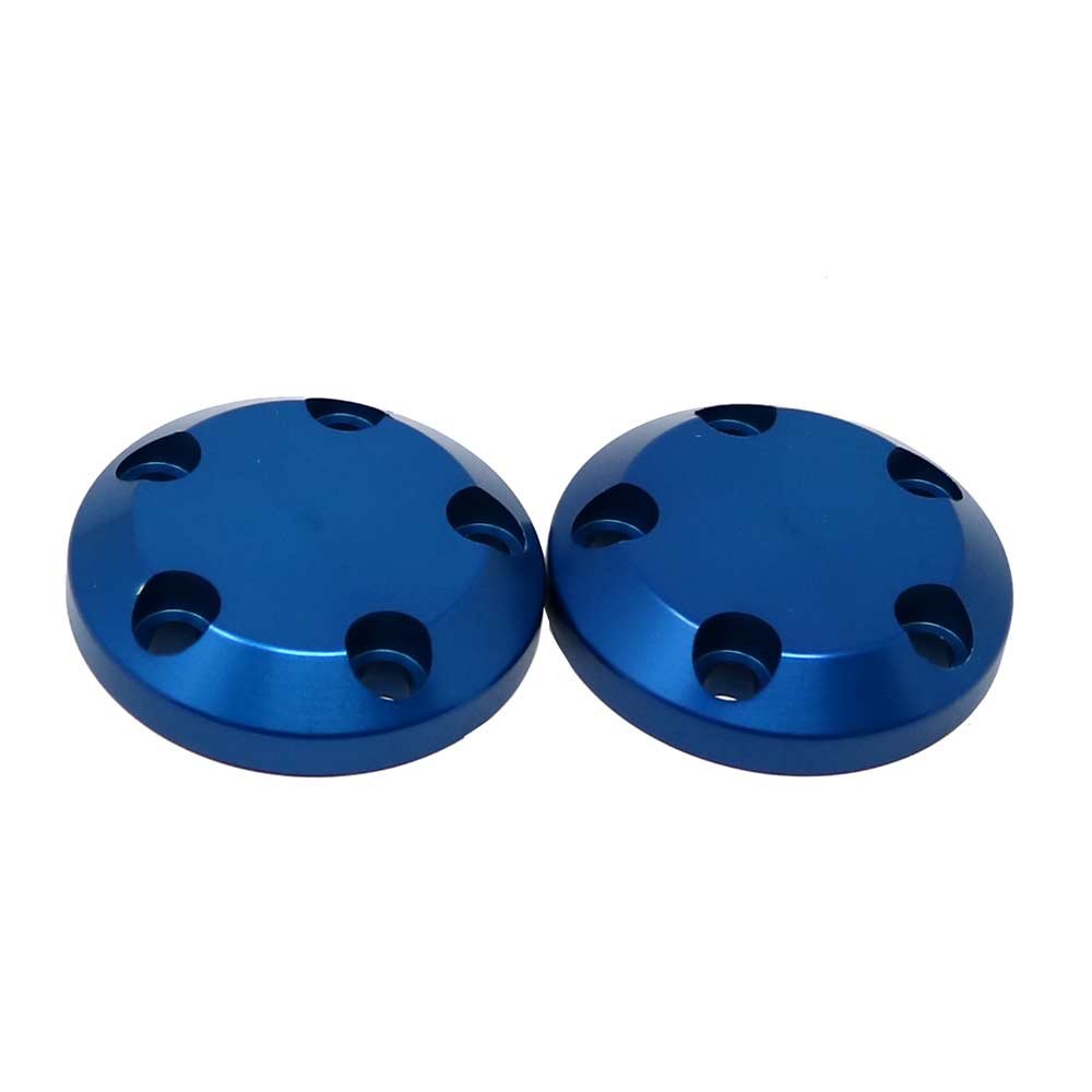 710-0901 Carbon S5 Frame Slider Replacement End Caps - Blue - Two Caps Included - MADE IN THE USA