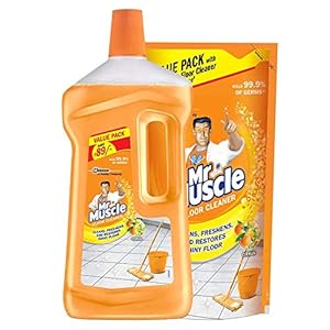 Mr. Muscle Floor Cleaner – Citrus, 1L Bottle