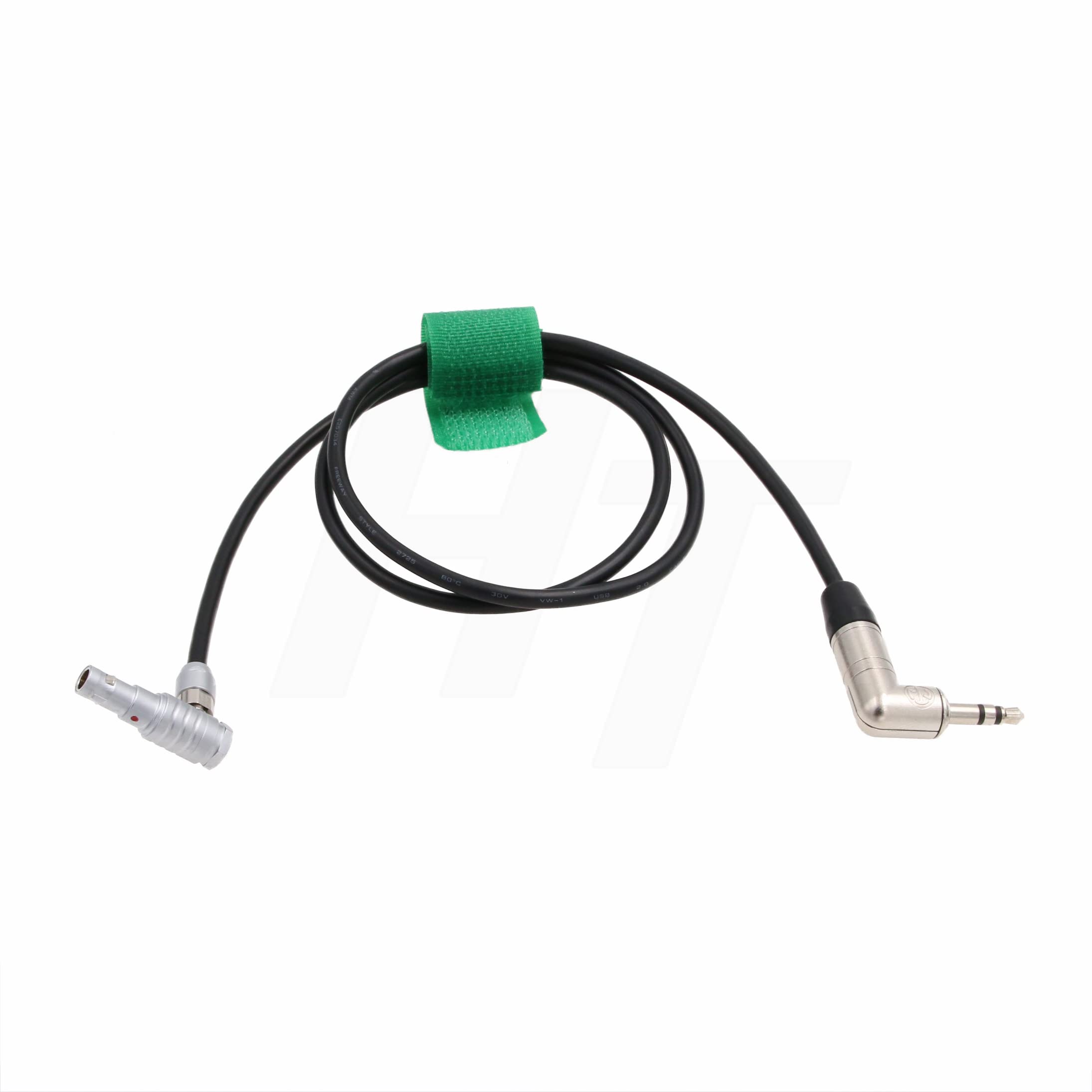 HangTon 24" 3.5mm TRS Right Angle to 00B 5 Pin Audio Cable for ARRI Alexa Mini, Z Cam E2, Sony UWP-D Series, Zaxcom ERX