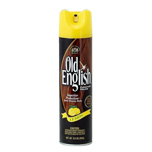 Old English Aerosol Furniture Polish Lemon 12.5 oz