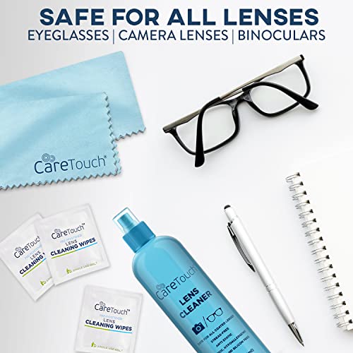Care Touch Eyeglass Cleaner Spray Kit, AlcoholFree Glasses Cleaner