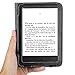 Kindle 7th Gen Case - Poetic Kindle 7th Gen Case [SlimBook Series] - [Slimfit] [Professional] PU Leather Slim Folio Case for Amazon Kindle 7th Gen Black (3 Year Manufacturer Warranty from Poetic)