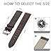 20mm Quick Release Universal Watch Band, MoKo Premium Soft Genuine Leather Crocodile Pattern Strap for Samsung Gear S2 Classic/Motorola Moto 360 2nd Gen Men's 42mm/Ticwatch 2nd/Huawei Watch 2, BROWN